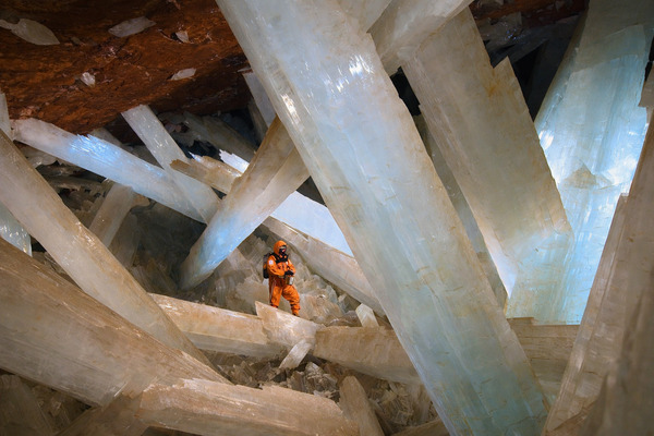The Cave of the Crystals in Mexico